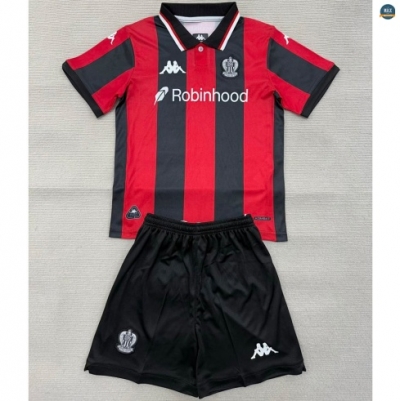 Max Maillot OGC Nice Enfant Domicile 2025/26