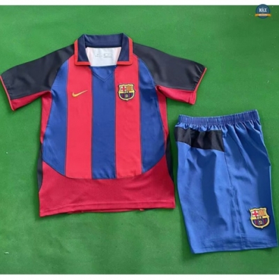 Max Maillot Retro 2003-04 Barcelone Enfant Domicile