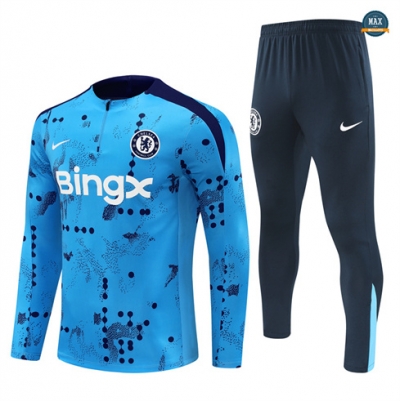 Achat Max Survetement Enfant Chelsea 2024/25 Bleu