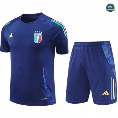 Vendre Max Maillot Training Italie + Short 2024/25 Bleu marine