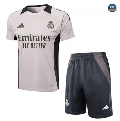 Achat Max Maillots Training Real Madrid + Short 2024/25 Gris