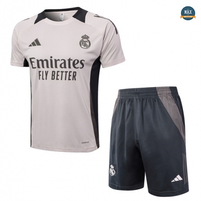 Achat Max Maillots Training Real Madrid + Short 2024/25 Gris