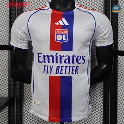 Max Maillot Player Version 2025/26 Lyon Domicile