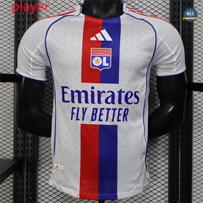 Max Maillot Player Version 2025/26 Lyon Domicile