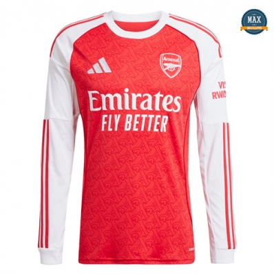 Max Maillot Arsenal Domicile Manche Longue 2025/26