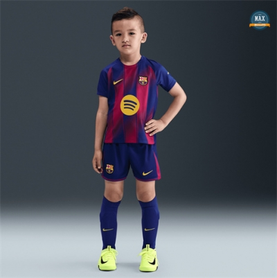 Max Maillot Barcelone Enfant Domicile Rouge 2025/26