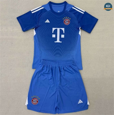 Max Maillots Bayern Munich Enfant Gardien De But Bleu 2025/26