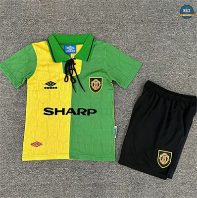 Max Maillot Retro 1992-94 Manchester United Enfant Exterieur