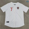 Maillot Foot Portugal Blanc base-ball 2025/26