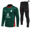 Maxmaillots Survetement AC Milan 2025/26 Vert/Noir/Rouge Pas Cher
