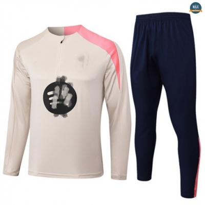 Maxmaillots Survetement Barcelone 2025/26 Jaune/Bleu/Rose discout