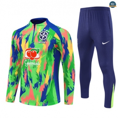 Maxmaillots Survetement Brésil 2025/26 Vert Online