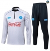 Maxmaillots Survetement Naples 2025/26 Gris personnalisé