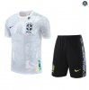 Maxmaillots Training Brésil + Short 2025/26 Blanc/Noir Online