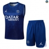 Maxmaillots Training PSG Ensemble Short Débardeur 2025/26 Bleu Online