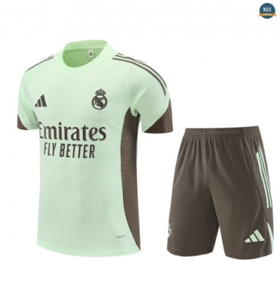 Maxmaillots Training Real Madrid + Short 2025/26 Vert Pas chèr