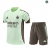 Maxmaillots Training Real Madrid + Short 2025/26 Vert Pas chèr