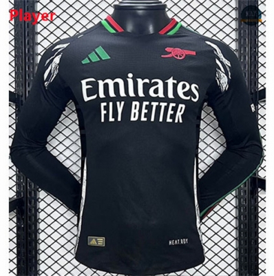 Max Maillots Player Version 2024/25 Arsenal Exterieur Manche Longue