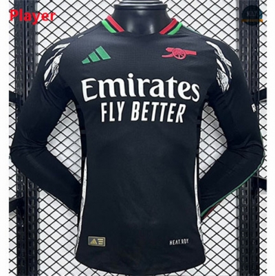 Max Maillots Player Version 2024/25 Arsenal Exterieur Manche Longue