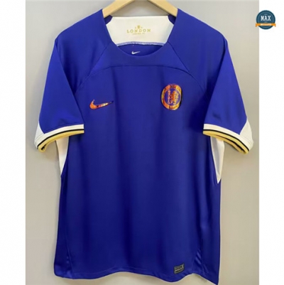 Site Max Maillot Chelsea Bleu 2023/24 discout