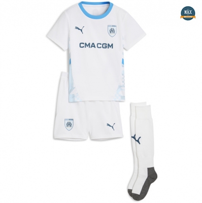 Max Maillot Olympique Marseille Enfant Domicile 2024/25