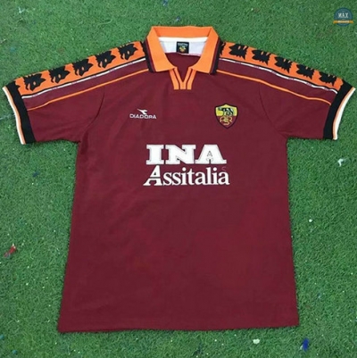 Max Maillot Rétro 1998-99 AS Rome Domicile