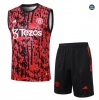 Flocage Max Maillot Manchester United Debardeur 2024/25 Training rouge pas cher fiable