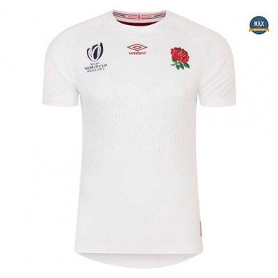 Maxmaillots: Max Maillot Camiseta Inglaterra Home Rugby WC23