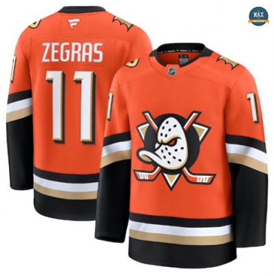 Max Maillot Trevor Zegras, Anaheim Ducks - Domicile