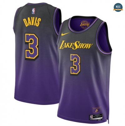 Max Maillots Anthony Davis, Los Angeles Lakers 2024/25 - City Edition