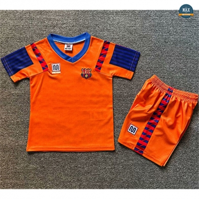 Max Maillots Retro 1991-92 Barcelone Enfant Exterieur