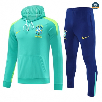 Survetement Sweatshirt à capuche Brésil 2025/26 vert