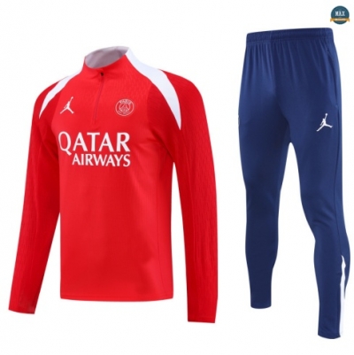 Prix Max Survetement Paris Saint Germain 2025/26 Rouge/Bleu Marine/BlanC