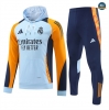 Survetement Sweatshirt à capuche Real Madrid 2024/25 bleu