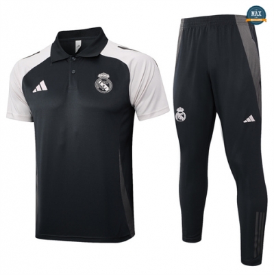 Maillot Training Real Madrid Polo + Pantalon 2024/25 gris
