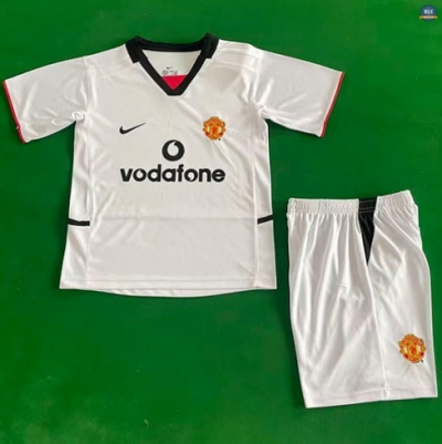 Max Maillot Retro 2002-03 Manchester United Enfant Exterieur