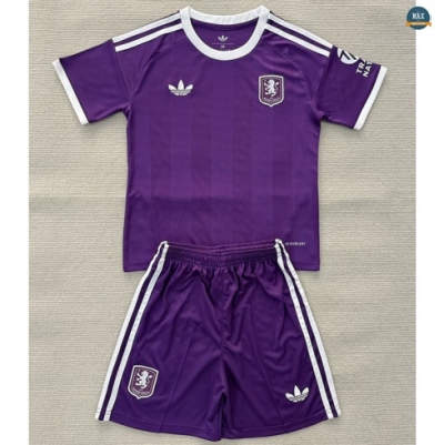 Max Maillot Aston Villa Enfant Gardien De But Violet 2025/26
