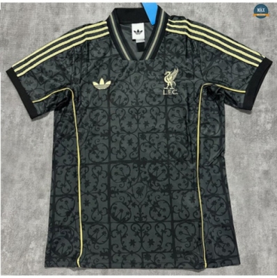 Max Maillots Liverpool Noir/Doré 2025/26