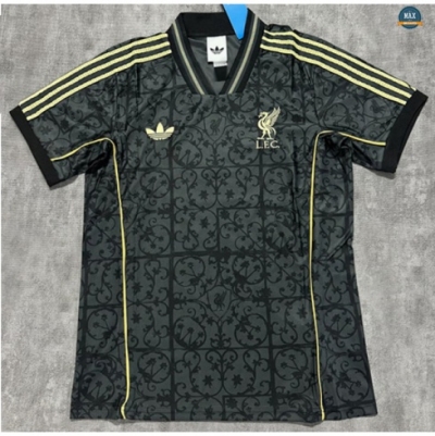 Max Maillots Liverpool Noir/Doré 2025/26