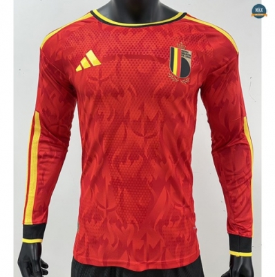 Max Maillot Player Version 2026/27 Belgique Domicile Manche Longue