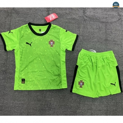 Max Maillot Portugal Enfant Gardien De But Vert 2025/26