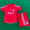 Max Maillots Retro 2006-08 Liverpool Enfant Domicile