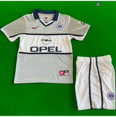 Max Maillot foot Retro 2000-01 PSG Enfant Exterieur