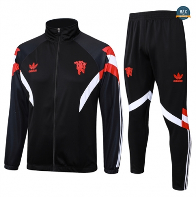 Mode‎ Max Veste Survetement Manchester United 2024/25 noir