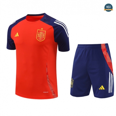Achetez Max Maillots Training Espagne + Short 2024/25 rouge