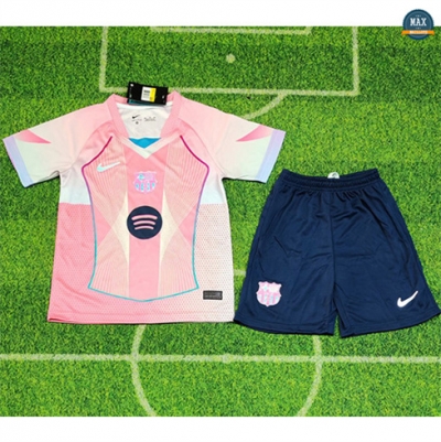 Max Maillots Barcelone Enfant Special Rose 2025/26