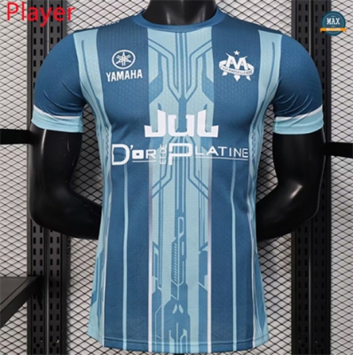 Maillot Foot Player Version 2025/26 Marseille Spécial Bleu