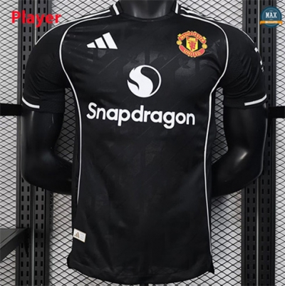 Max Maillots Manchester United Player Noir 2025/26