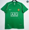 Max Maillot Rétro 2007-08 Manchester United Gardien de but Vert