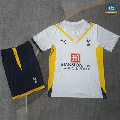Max Maillot Retro 2009-10 Tottenham Hotspur Enfant Domicile